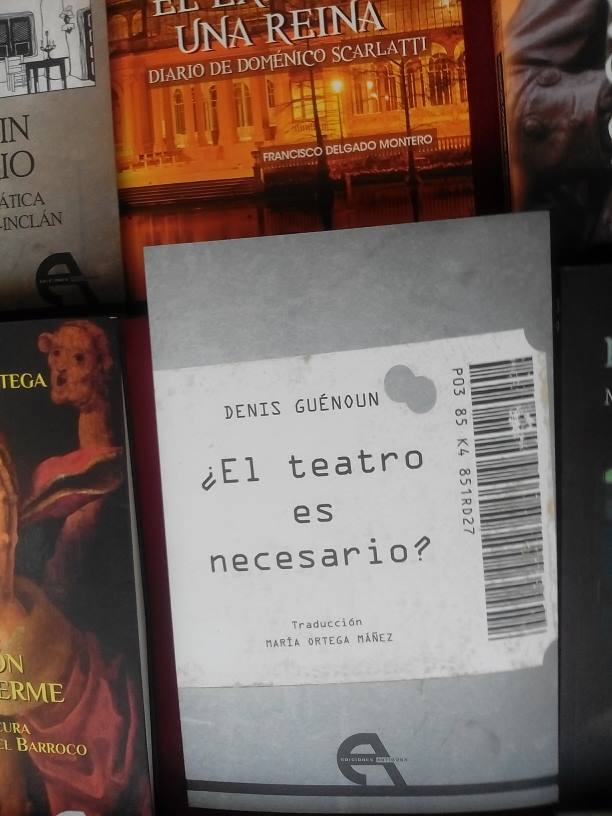 El teatro es necesario en la Feria del Libro Madrid  2015